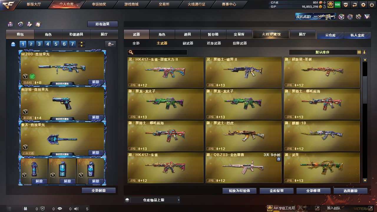 CFHG316613穿越火线账号详情图4 CFHG316613穿越火线账号详情图4