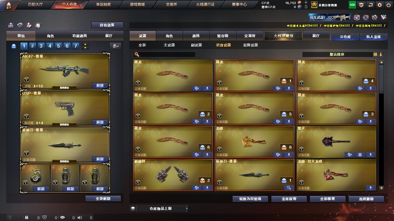 CFHG317925穿越火线账号详情图15 CFHG317925穿越火线账号详情图15