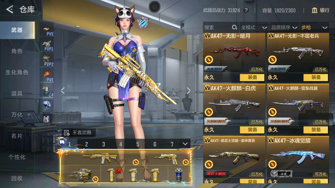 CFMHG49456枪战王者账号详情图7